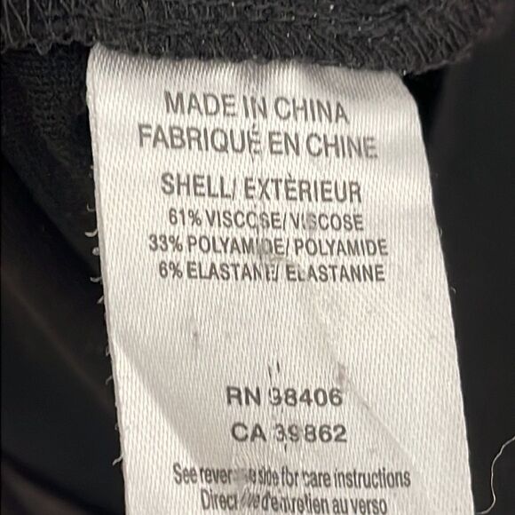 Theory Black Button Front Dress - Picture 5 of 5